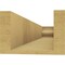 Ekena Millwork 6in. W x 4in. H x 28in. L Greensboro Woodgrain TimberThane Rafter Tail, Primed Tan RFTUR06X04X28GRNRCPR - alternate 6
